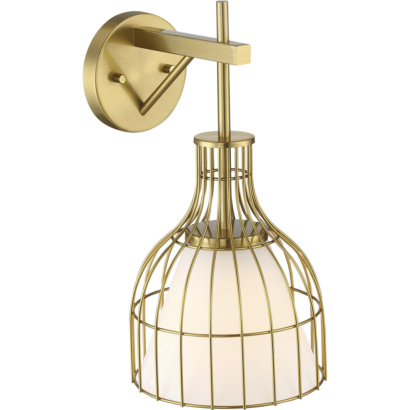 Evensong Wall Sconce Wall Light in Brushed Gold