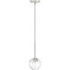 Spyglass 1 Light 6.5 inch Satin Platinum Mini Pendant Ceiling Light
