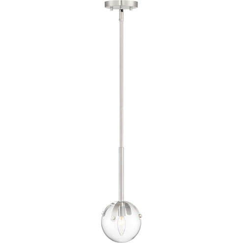 Spyglass 1 Light 6.5 inch Satin Platinum Mini Pendant Ceiling Light