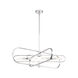 Kenzo 4 Light 38 inch Polished Nickel Island Pendant Ceiling Light