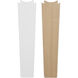 Cassini 52 inch Matte White with Reversible Matte White/Blonde Maple Blades DC Smart Fan