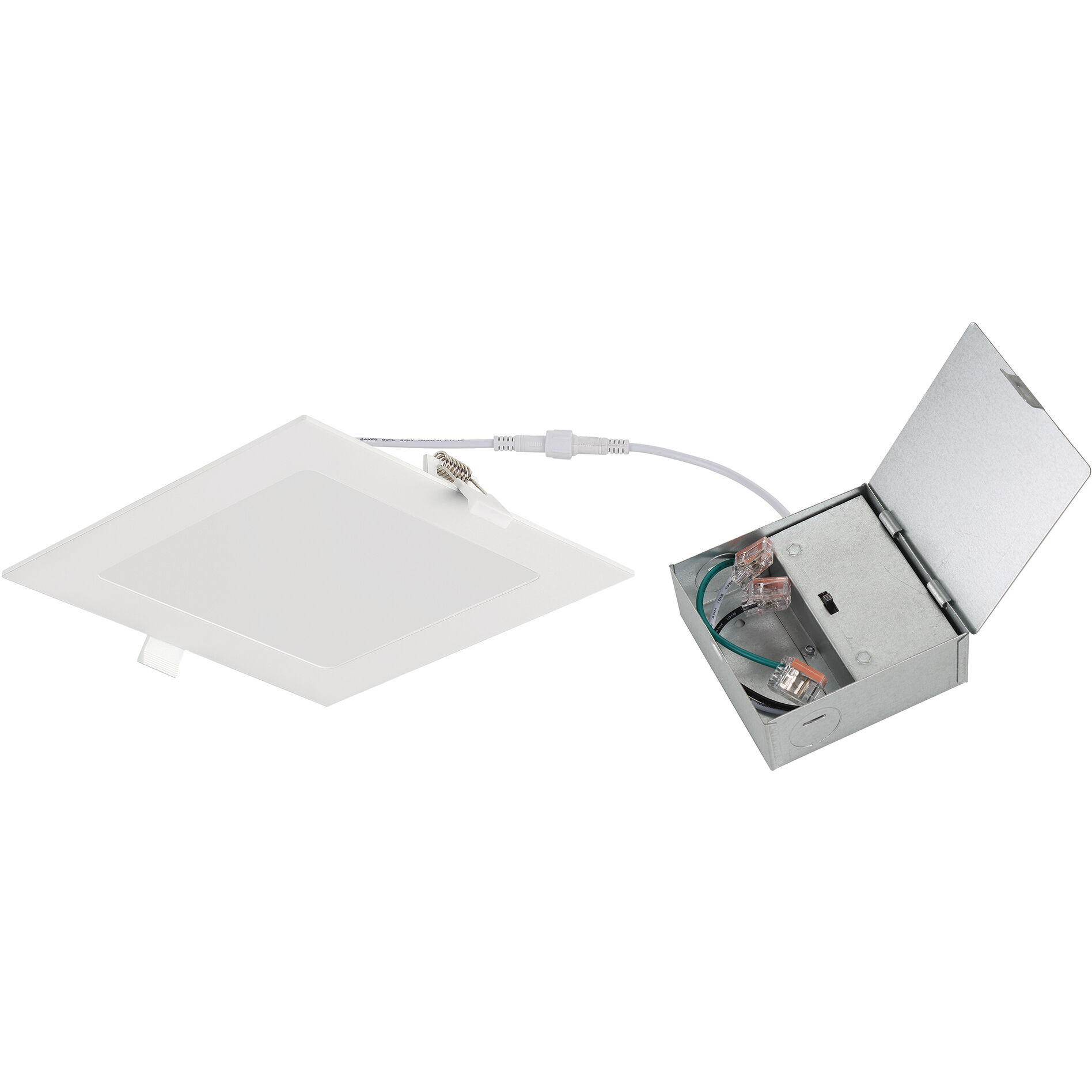 EnviroLite LED 6.85 inch White Slim Panel Downlight Ceiling Light