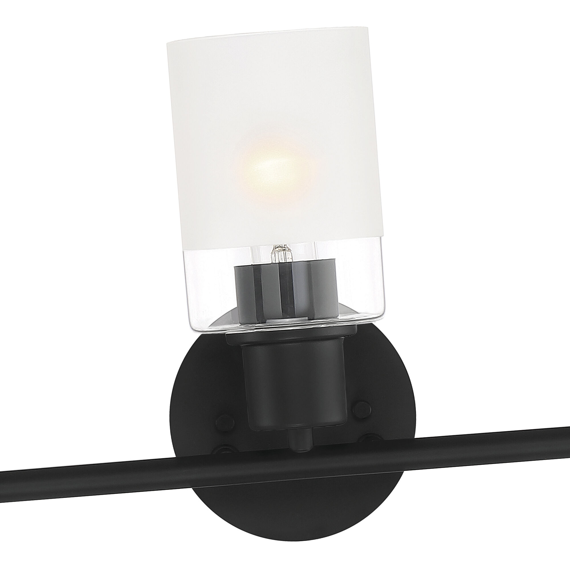 Cedar Lane 3 Light 22 inch Matte Black Vanity Light Wall Light