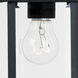 Devonshire 1 Light 17 inch Black Outdoor Wall Lantern