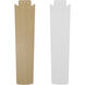Astrea 52 inch Matte White with Matte White/Blonde Maple Reversible Blades Ceiling Fan