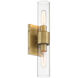 Anton 2 Light 4.5 inch Old Satin Brass Wall Sconce Wall Light