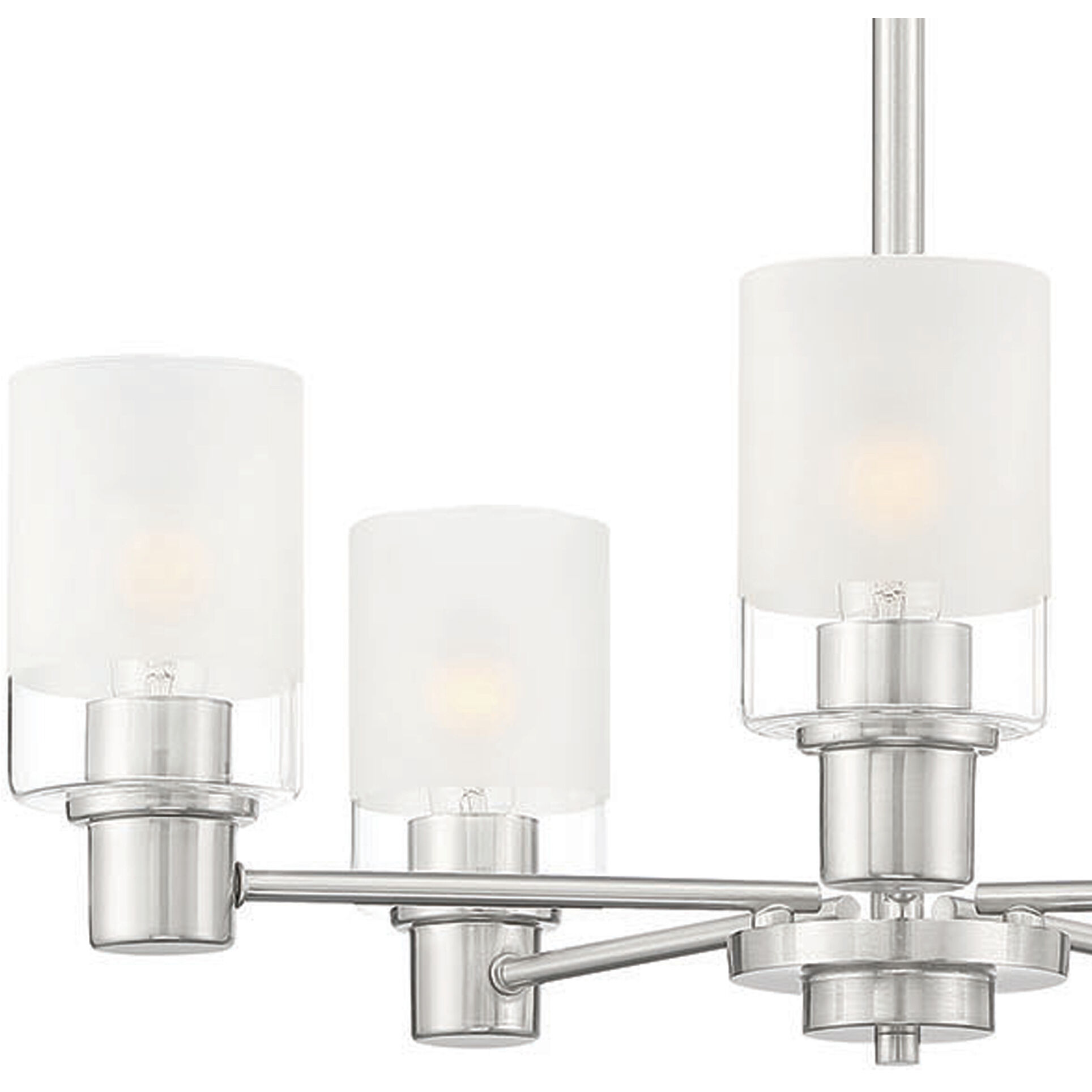 Cedar Lane 5 Light 25 inch Brushed Nickel Chandelier Ceiling Light