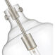 Moonlight 1 Light 9 inch Polished Nickel Pendant Ceiling Light