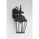 Tiverton 1 Light 18 inch Black Outdoor Wall Lantern