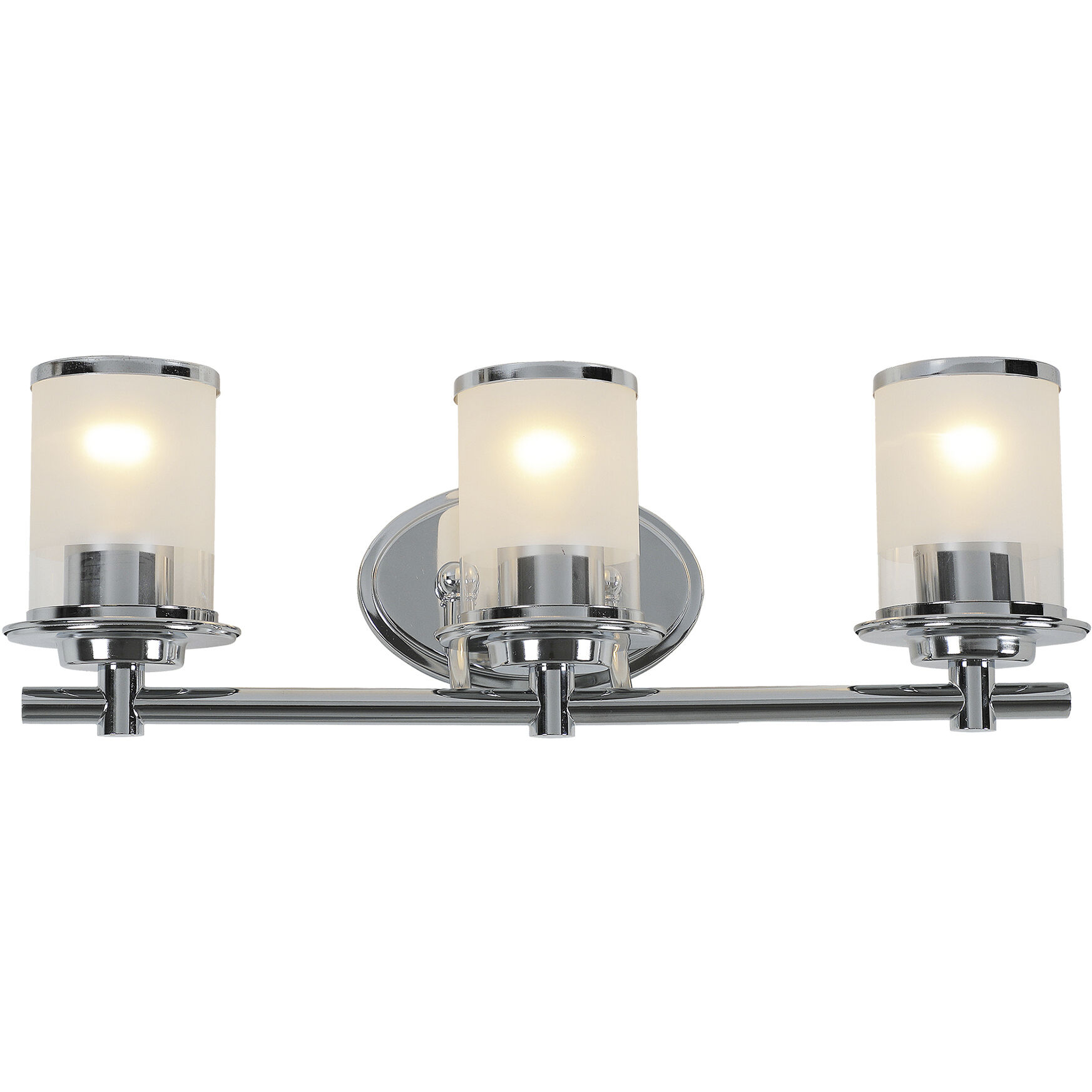 Essence 3 Light 23 inch Chrome Bath Bar Wall Light