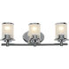 Essence 3 Light 23 inch Chrome Bath Bar Wall Light