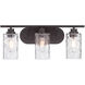 Gramercy Park 3 Light 22 inch Old English Bronze Bath Bar Wall Light