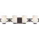 Del Ray 4 Light 32 inch Flemish Bronze Bath Bar Wall Light