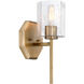 Haven 1 Light 7 inch Old Satin Brass Wall Sconce Wall Light