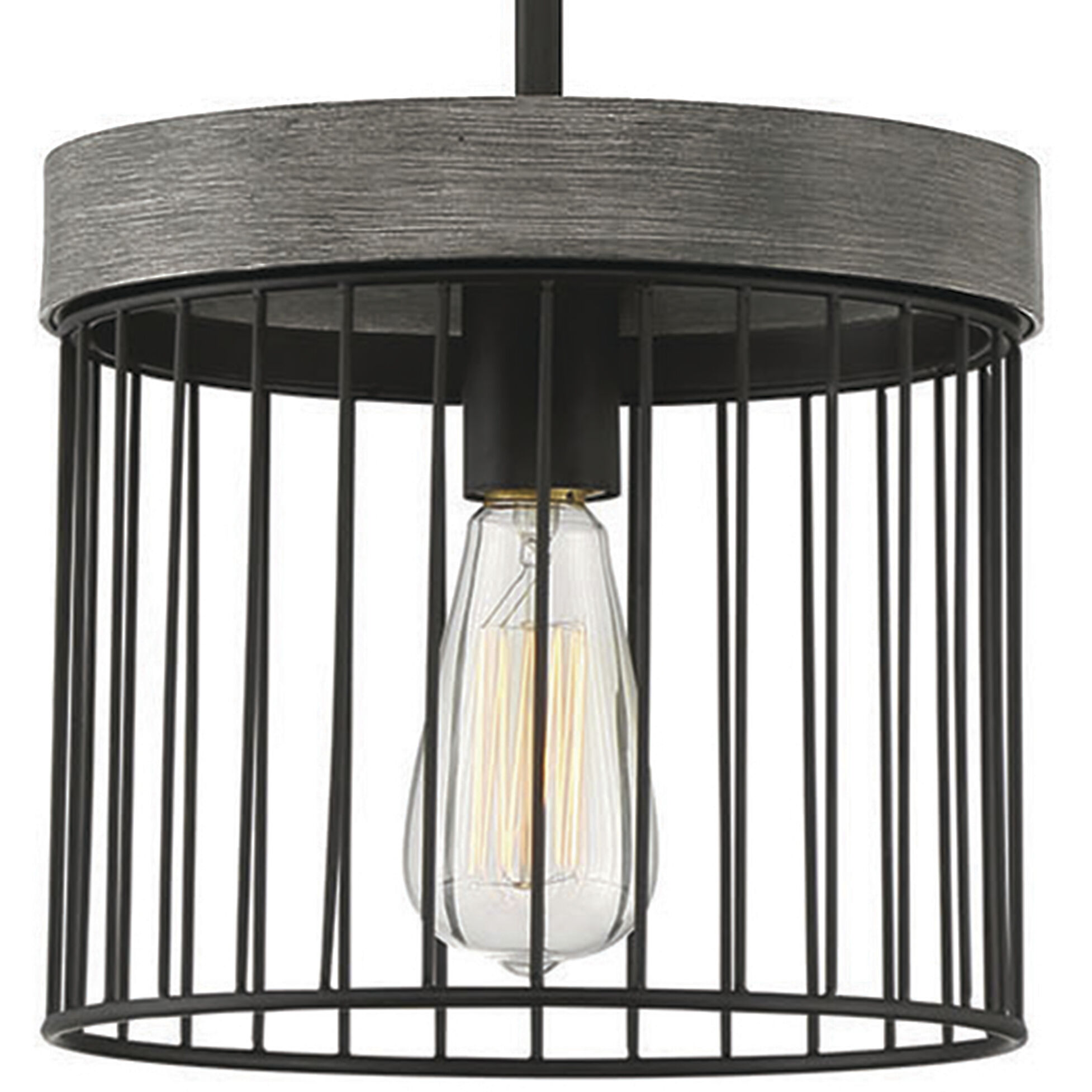 Aster 1 Light 10 inch Matte Black Pendant Ceiling Light