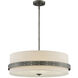 Garrett 4 Light 24.25 inch Weathered Iron Pendant Ceiling Light