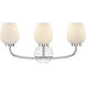 Dita 3 Light 23.00 inch Bathroom Vanity Light