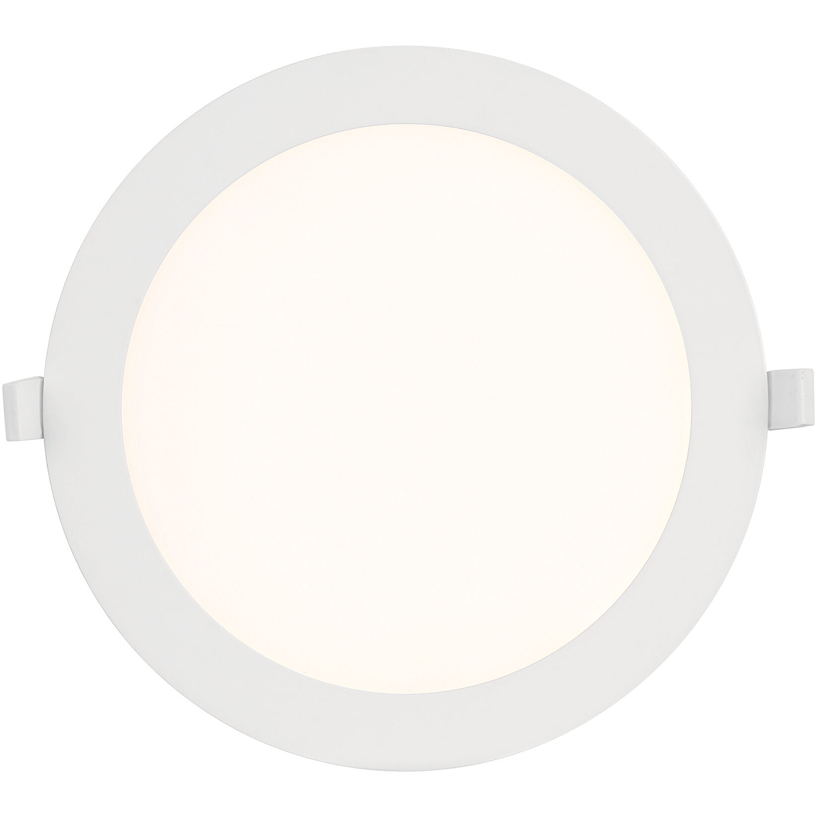 EnviroLite LED 8.78 inch White Slim Panel Downlight Ceiling Light