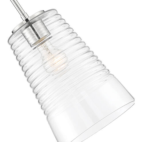 Ingo 1 Light 8 inch Polished Nickel Pendant Ceiling Light