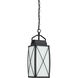 Fairlington 1 Light 8 inch Black Outdoor Hanging Lantern