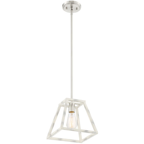Rhode 1 Light 9.25 inch Coastal Weathered White Mini Pendant Ceiling Light