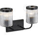 Aspen LED 16 inch Matte Black Vanity Wall Light