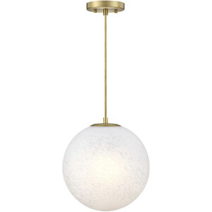 Pixie LED 12 inch Brushed Gold Pendant Ceiling Light