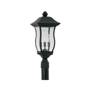Chelsea 3 Light 21 inch Black Outdoor Post Lantern