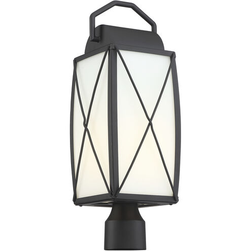 Fairlington 1 Light 19.75 inch Black Outdoor Post Lantern