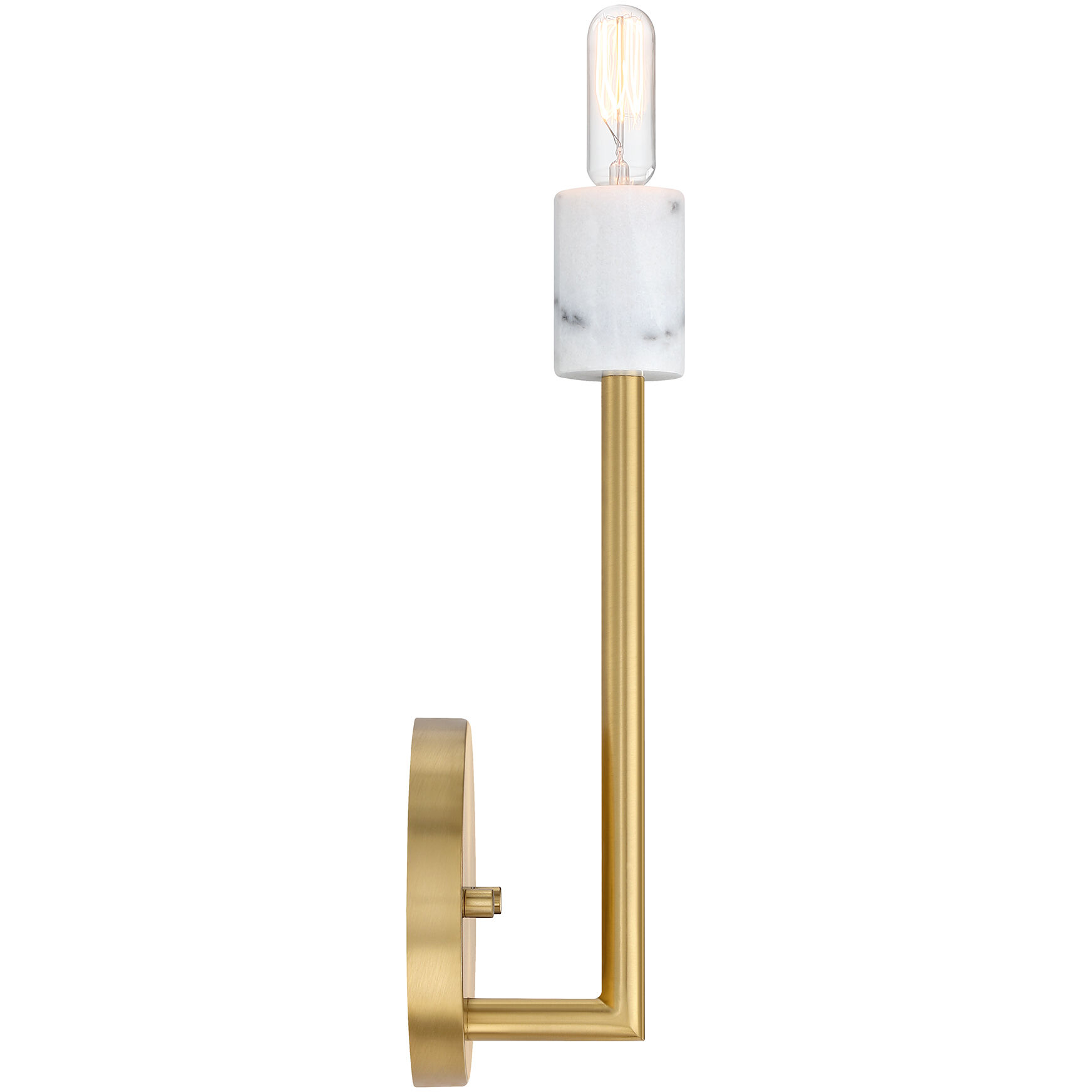 Star Dust 1 Light 5.25 inch Brushed Gold Wall Sconce Wall Light