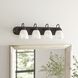 Torino 4 Light 30 inch Oil Rubbed Bronze Bath Bar Wall Light