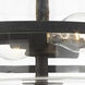Ryder 2 Light 16.5 inch Forged Black Semi-Flush Ceiling Light