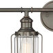 Anson 4 Light 32 inch Satin Copper Bronze Bath Bar Wall Light