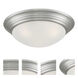 Tap 2 Light 14 inch Brushed Nickel Flush Mount Ceiling Light