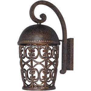 Amherst 1 Light 21 inch Burnt Umber Outdoor Wall Lantern