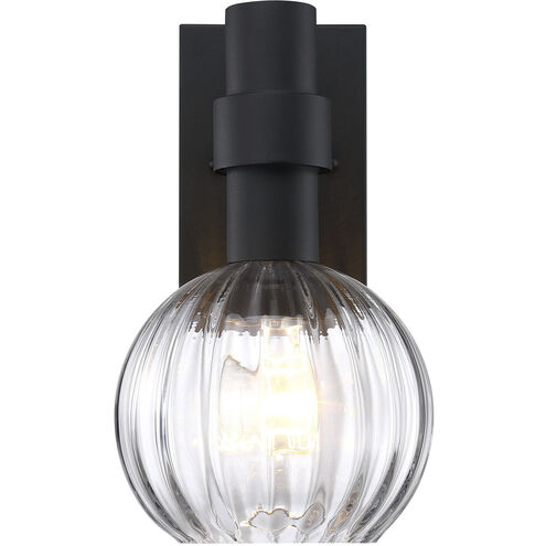 Fernwood LED 13 inch Black Outdoor Wall Sconce