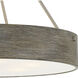 Erba 6 Light 24 inch Brushed Nickel Pendant Ceiling Light