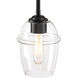 Summer Jazz 1 Light 5.5 inch Matte Black Pendant Ceiling Light