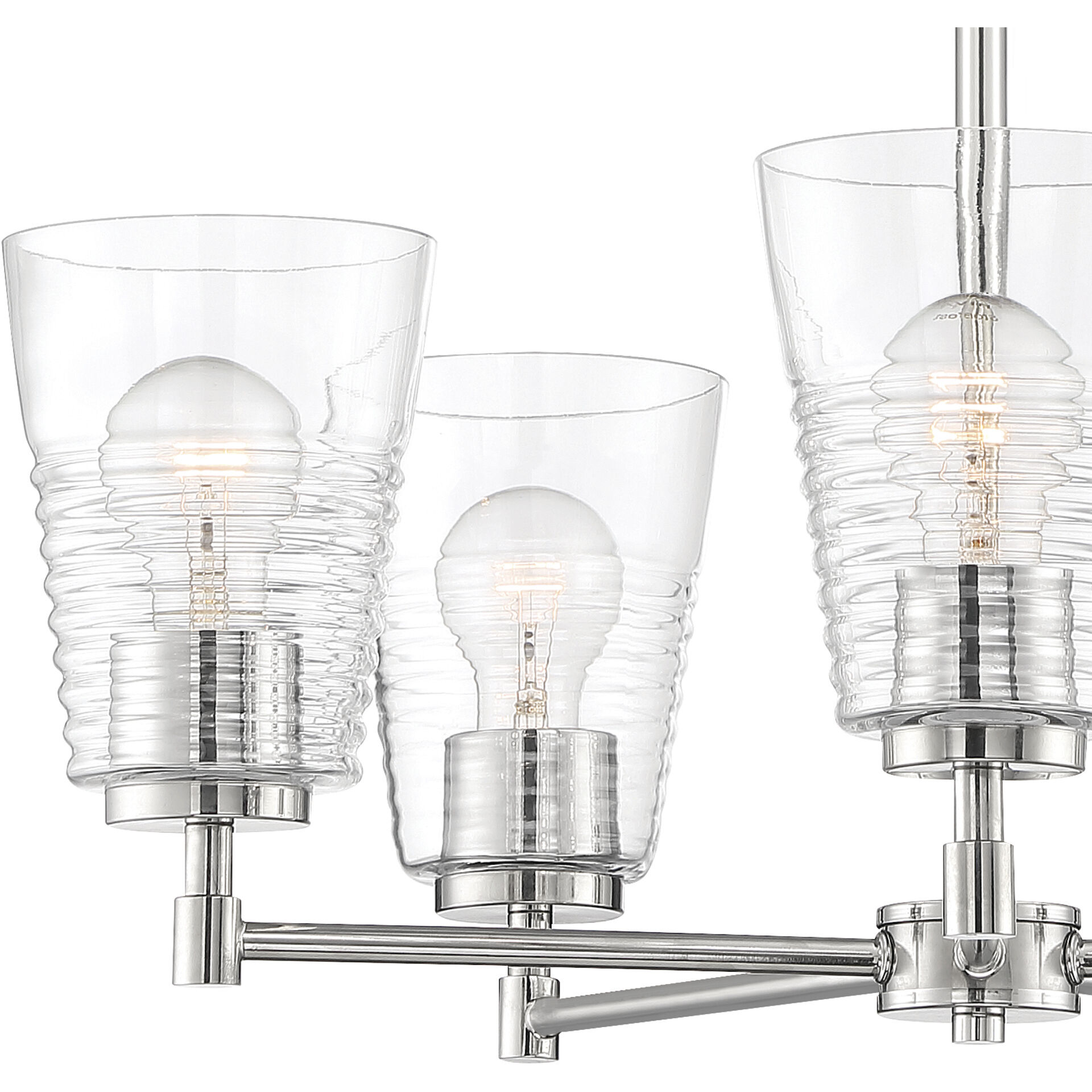 Ingo 5 Light 24 inch Polished Nickel Chandelier Ceiling Light