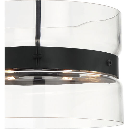 Midnight LA 6 Light 16 inch Matte Black Pendant Ceiling Light
