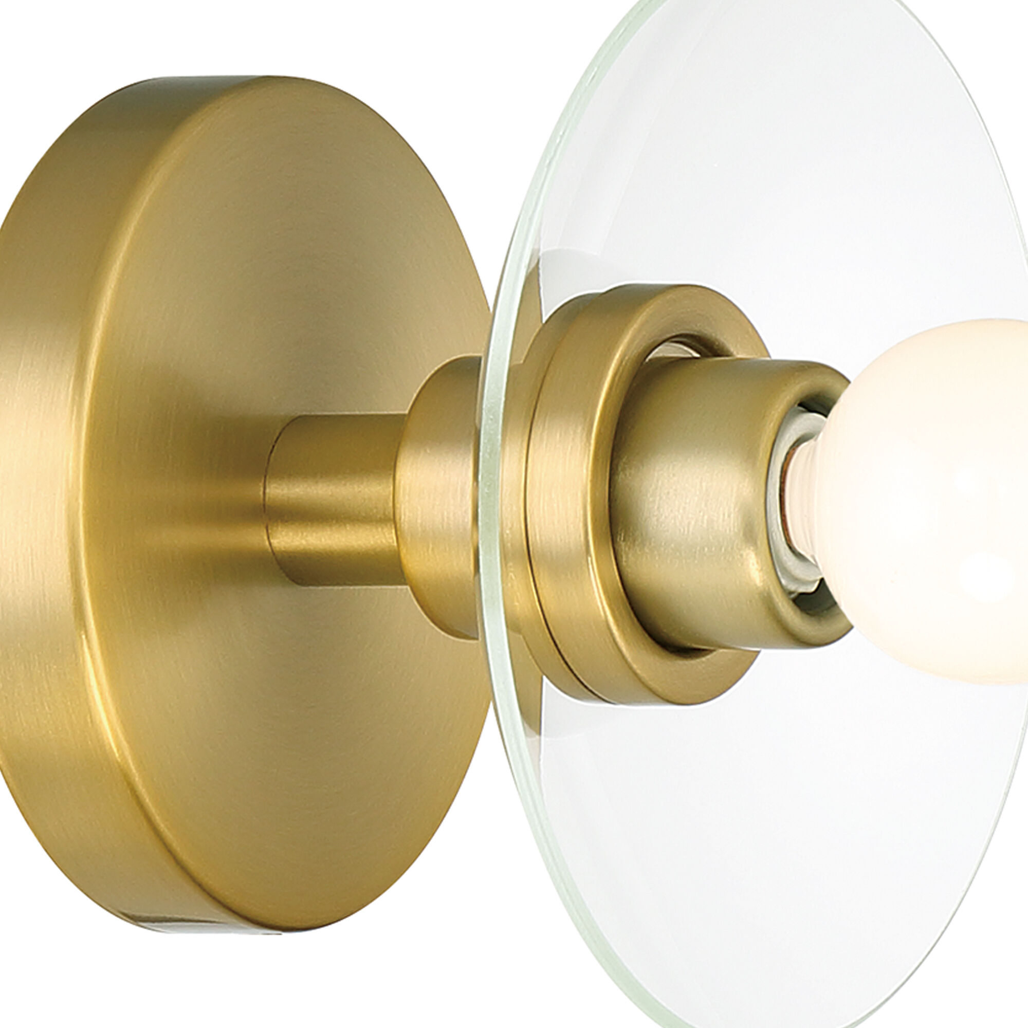 Litto 1 Light 6 inch Brushed Gold Wall Sconce Wall Light