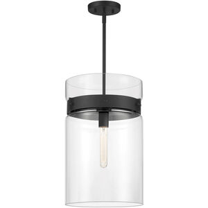 Midnight LA 1 Light 12 inch Matte Black Pendant Ceiling Light