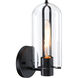 Skylar 1 Light 5.25 inch Matte Black Wall Sconce Wall Light