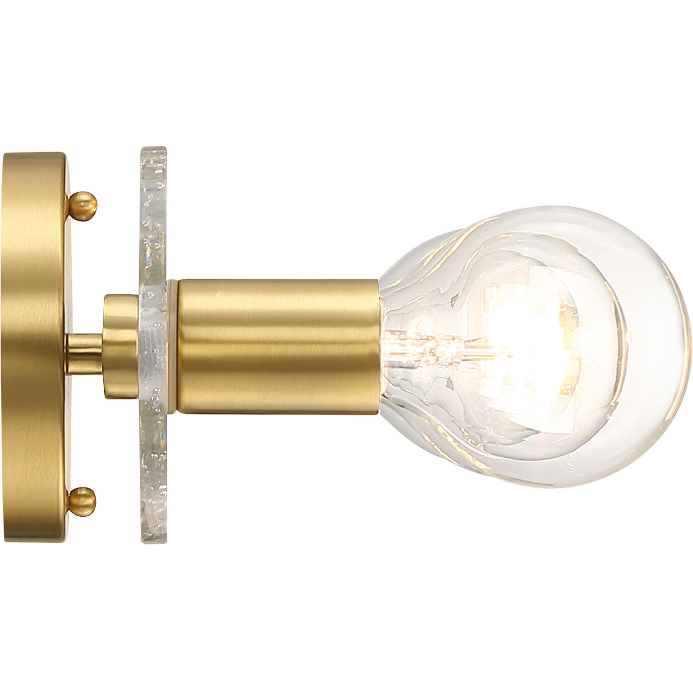 Demi 3 Light 24 inch Brushed Gold Vanity Light Wall Light