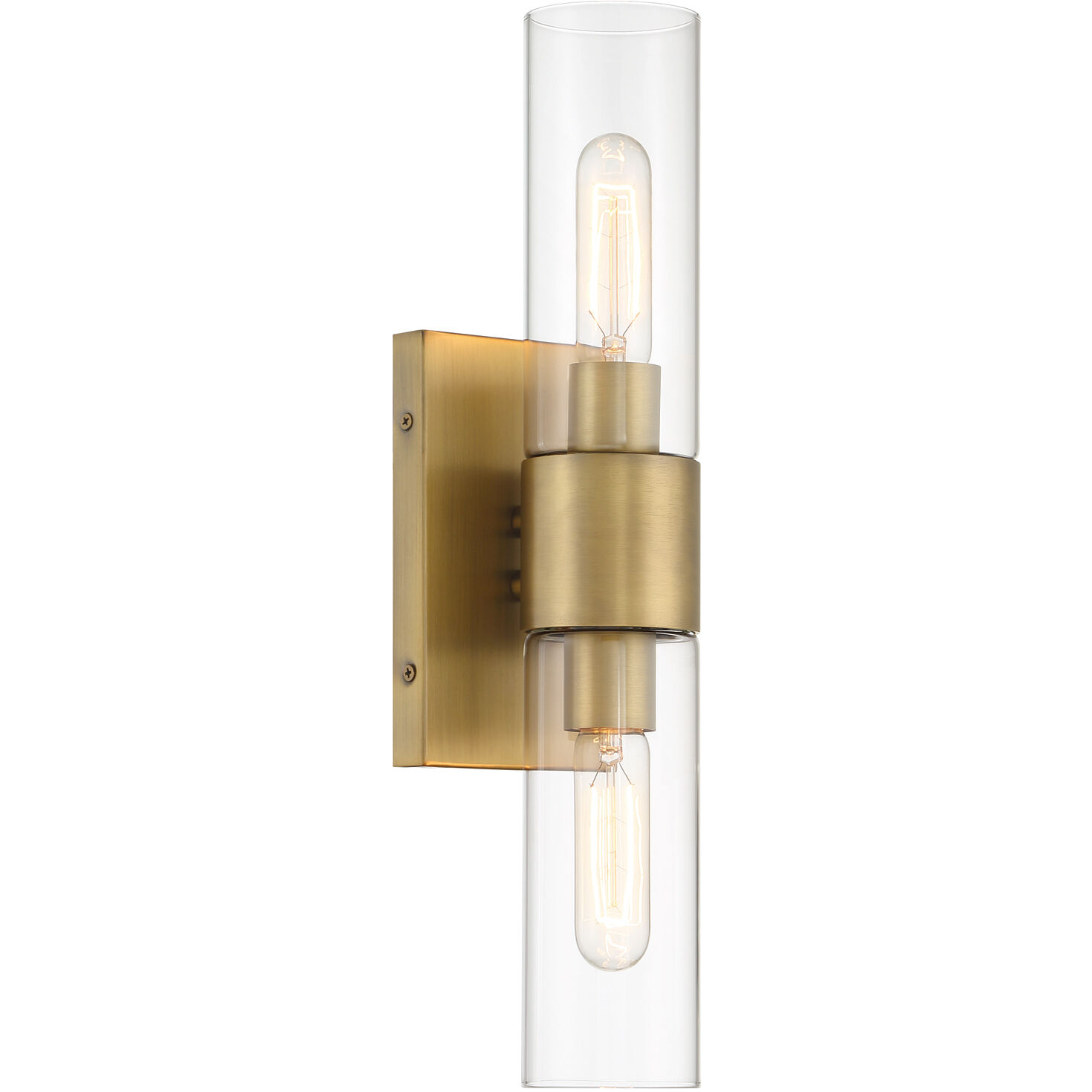 Anton 2 Light 4.5 inch Old Satin Brass Wall Sconce Wall Light