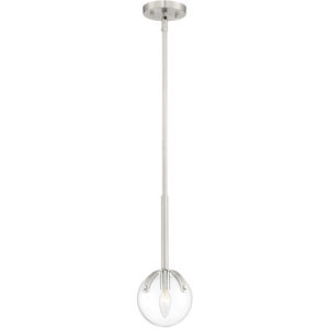 Spyglass 1 Light 6.5 inch Satin Platinum Mini Pendant Ceiling Light