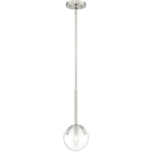 Spyglass 1 Light 6.5 inch Satin Platinum Mini Pendant Ceiling Light