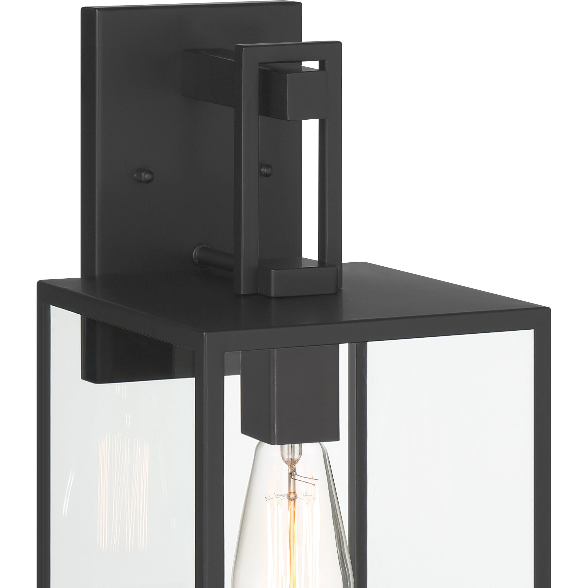 Preston 1 Light 14.75 inch Matte Black Exterior Wall Lantern