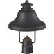 Bayport 1 Light 15 inch Bronze Outdoor Post Lantern