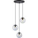 Neva 3 Light 17.75 inch Chandelier
